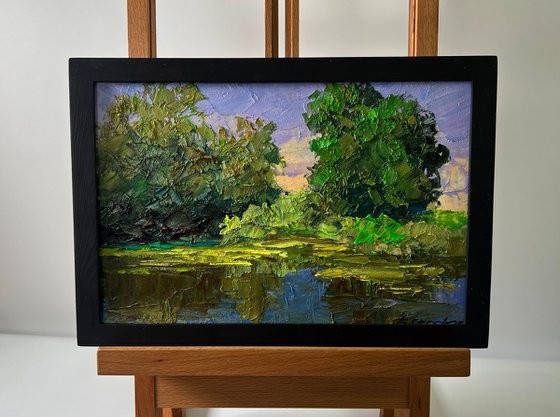 Trees near the Pond