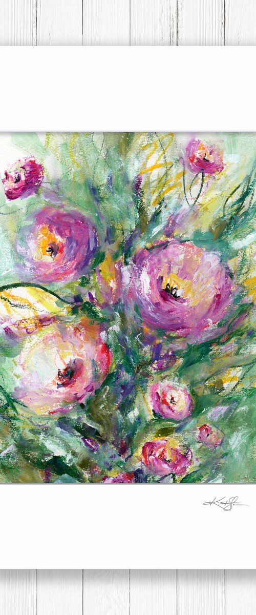 Floral Lullaby 9 by Kathy Morton Stanion