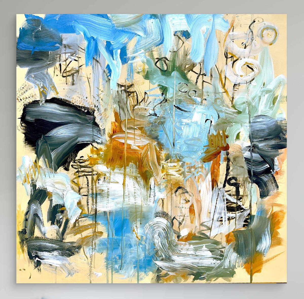 Cognitive Map By Theodor Anghel, 30 X 30, Artwork For Sale On Artfinder