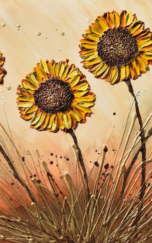 Sunflower Family by Amanda Dagg
