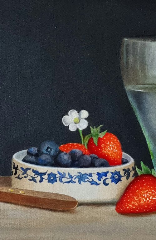 Berries and Water by Priyanka Singh