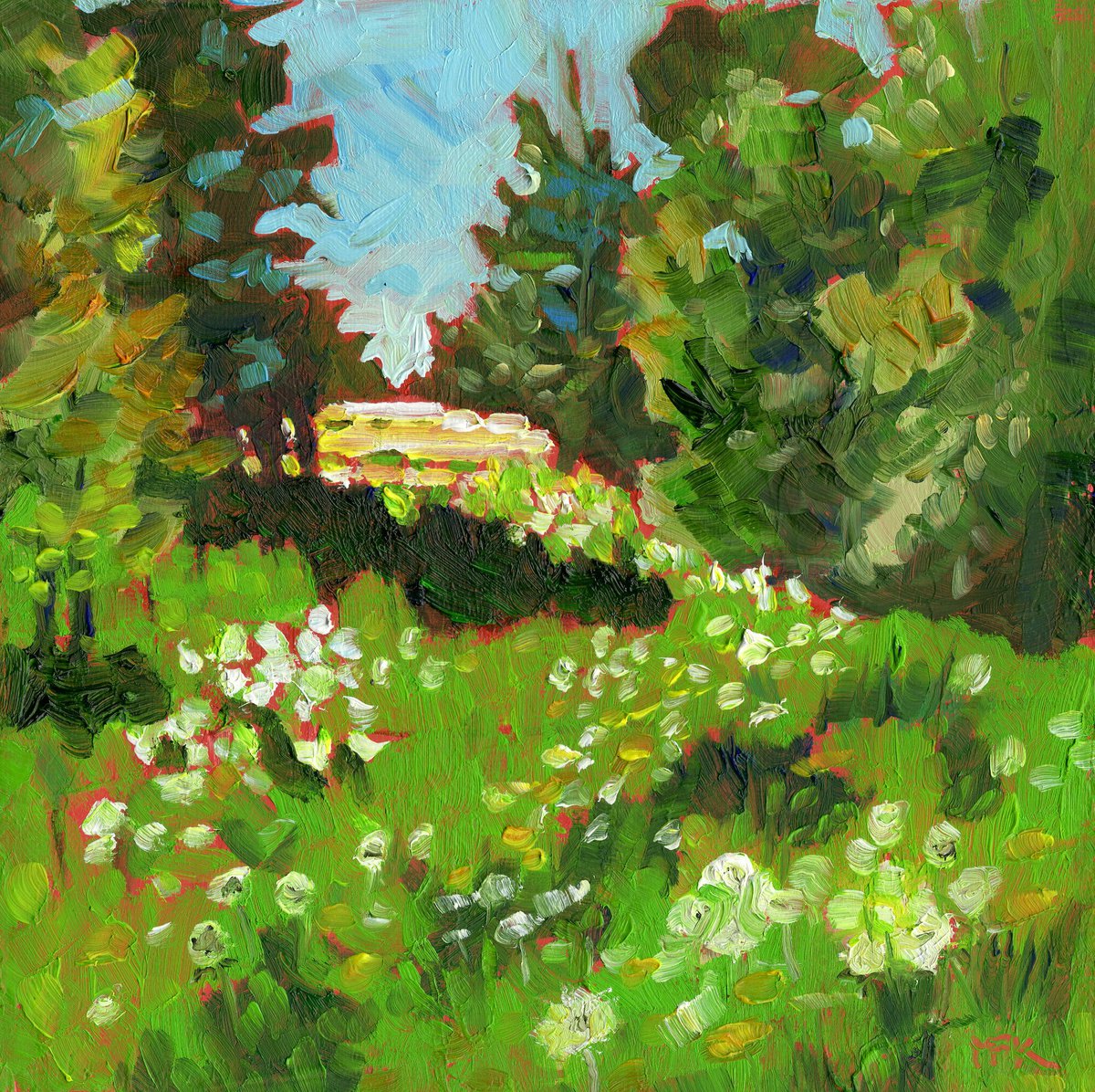 Spring Dandelion Joy by Mary Kemp
