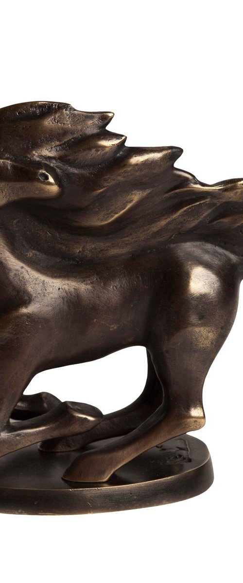 "Horse" art deco sculpture by Veaceslav Jiglitski