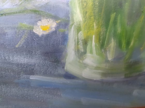 Tansy and daisies