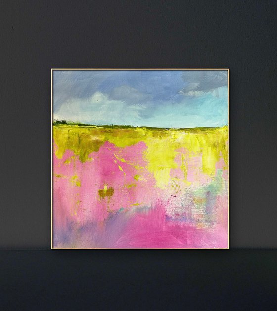 Abstract Landscape - Summer Meadows 4