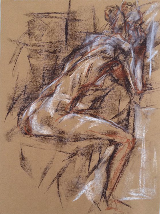 Looking Out - Female Nude