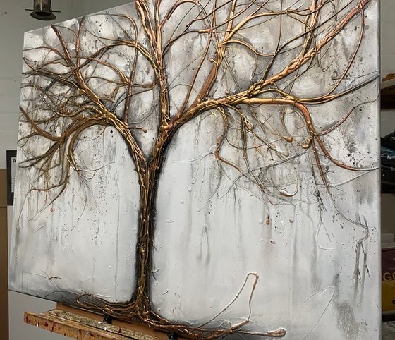 Copper Grey Tree