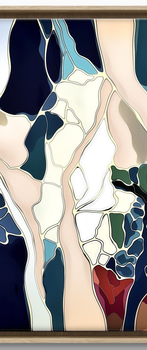 Jazz Style Flowers #13 by V+V Kniazievi