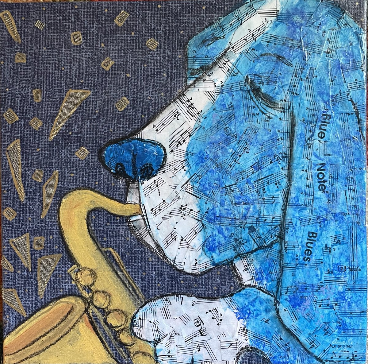 Blue note blues by Anya Getter