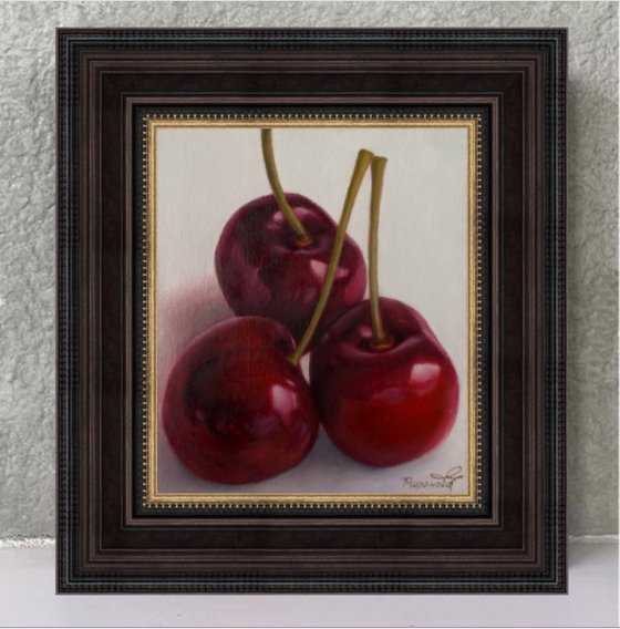 "Three Graces", cherry art