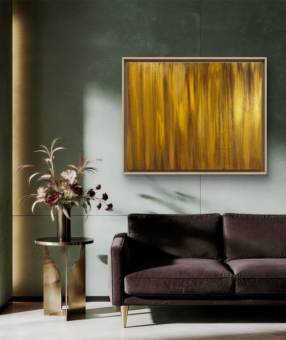 Echoes of Fire 80x100x4 cm