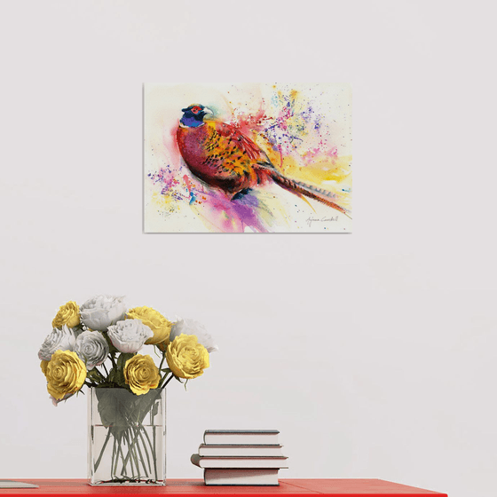 Pheasant - Watercolour Painting