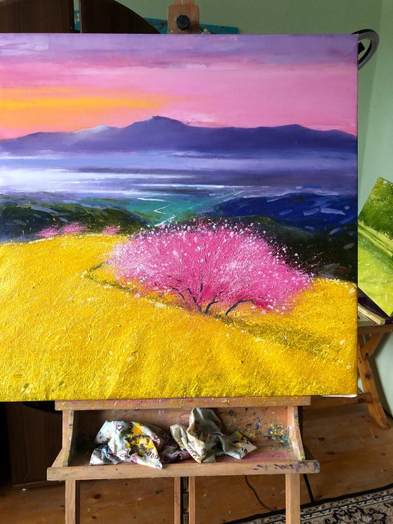 Blossom time 80-80cm