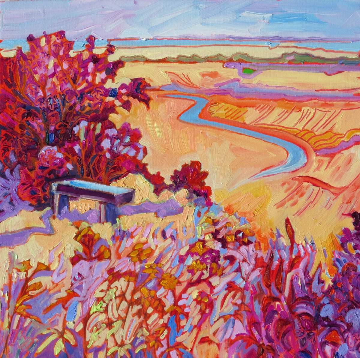Coastal Landscape - Blakeney No 1 by Mary Kemp