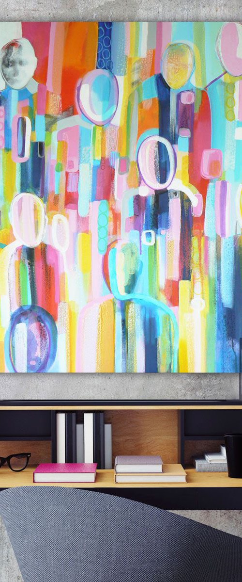 In the crowd by Carolynne Coulson