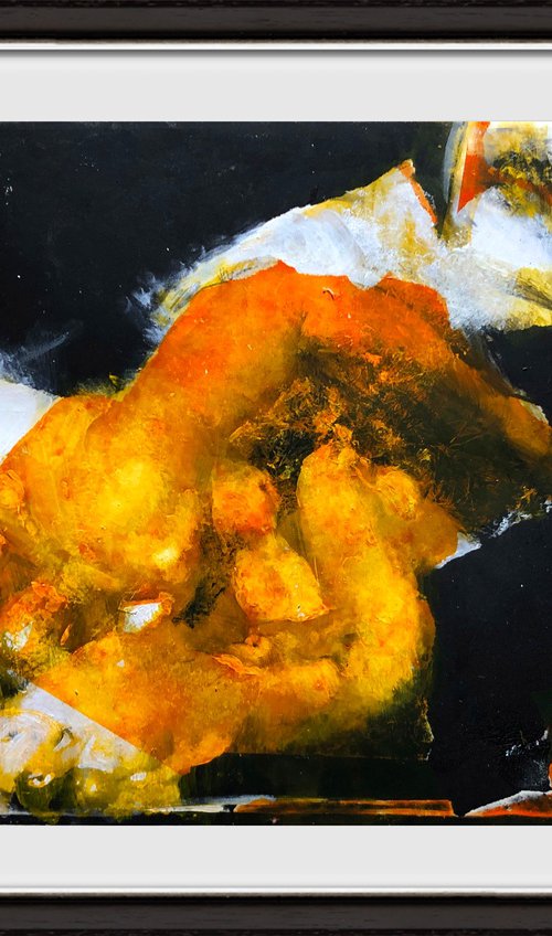 Orange Spark by Julia Skrypnyk