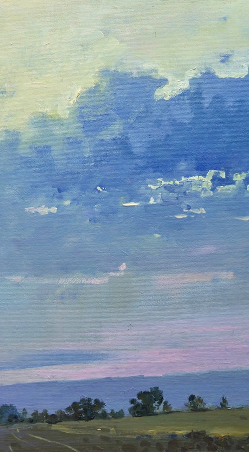 Deep Blue Skies by Oleksandr Boichenko