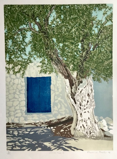 Olive Tree  V by Rosalind Forster