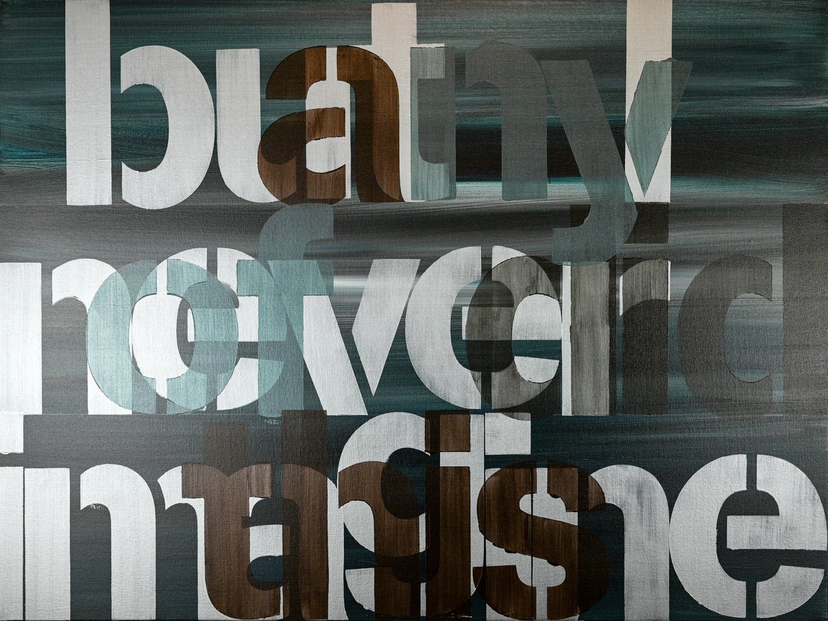 Abstract Acrylic Painting By Niki Hare, 40 X 30", I Never Did Imagine, Original Artwork