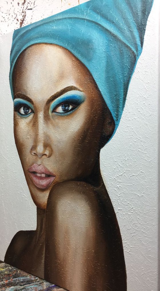 Woman portrait.