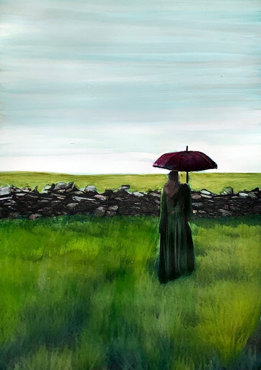 Purple Umbrella by Sinia Alujevi?