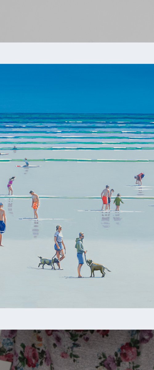Summer after lockdown Print by Harriet  Hue