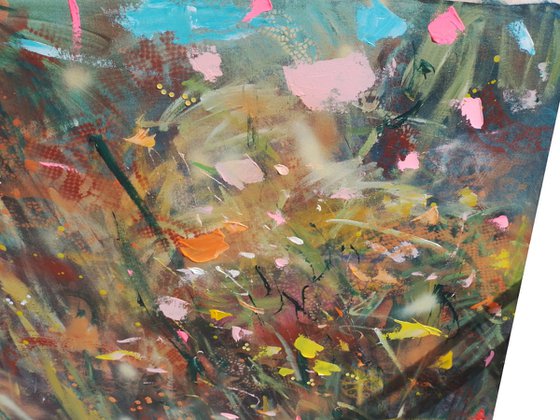 Magic garden (VII) -  61.4  x 36.2 in.