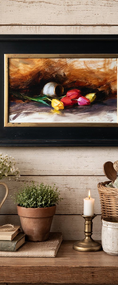 Tulips by ROSTYSLAV MALYSH