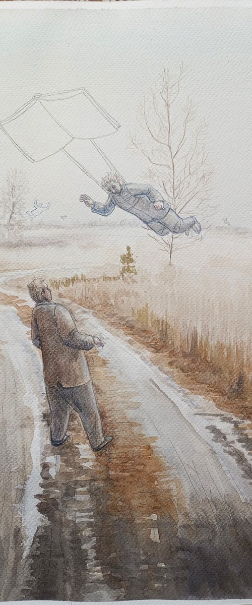 Parachutist by paolo beneforti