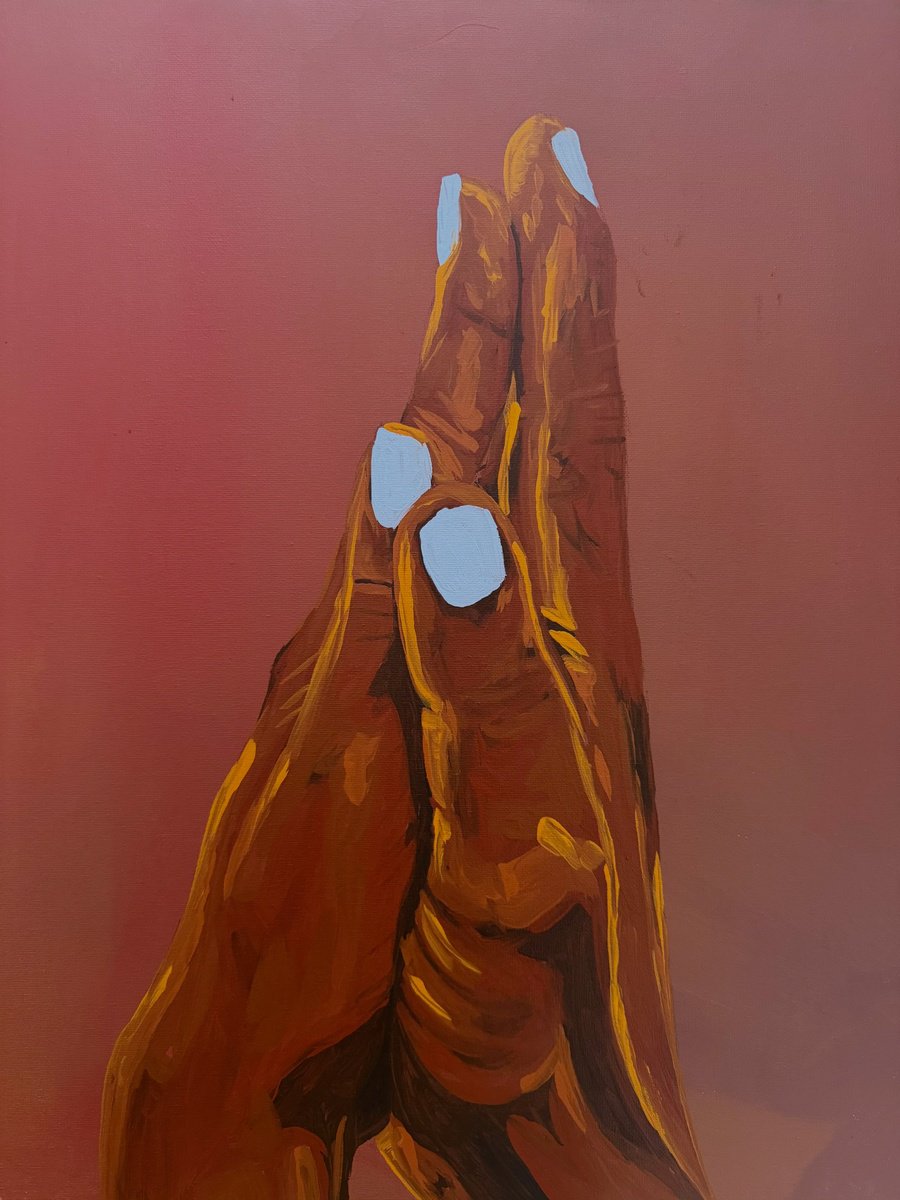 Intertwined As One By Emmanuel Akolo, 19 X 24, Artwork For Sale On Artfinder