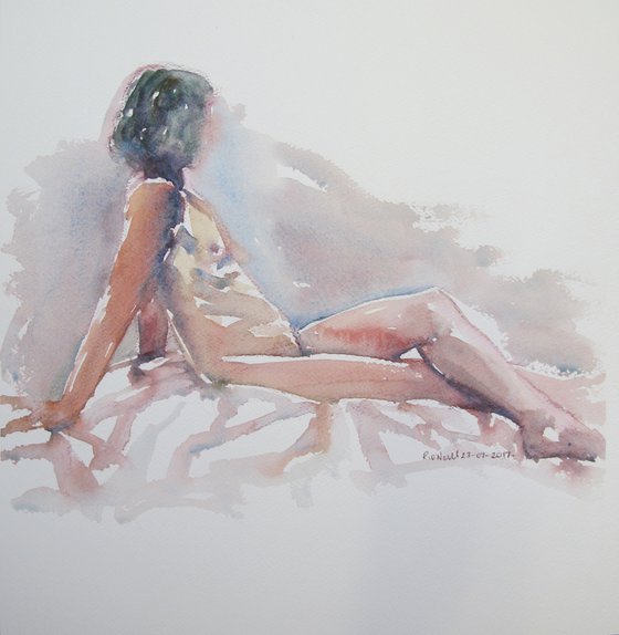 reclining female nude