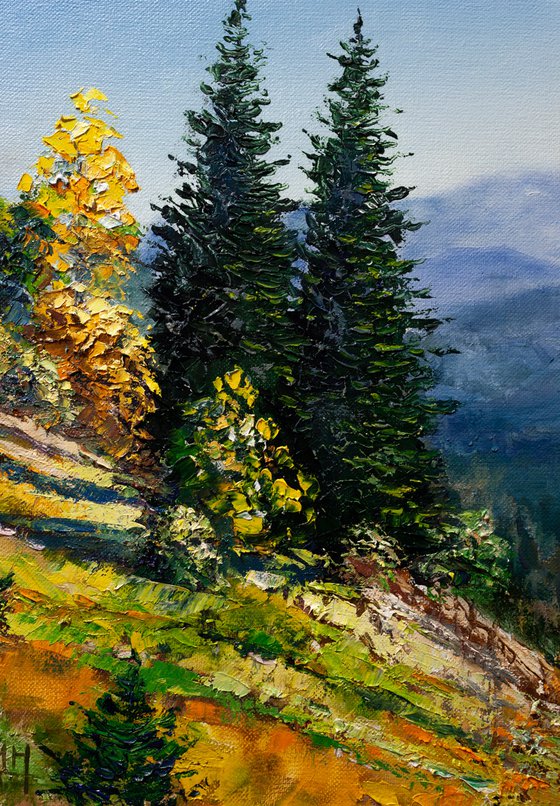 "The mountains" autumn