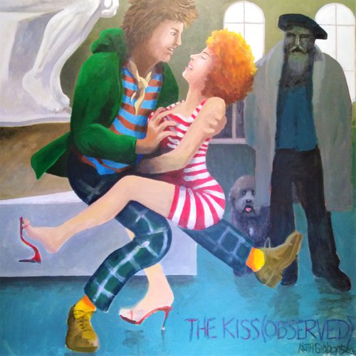 The Kiss (Observed) by keith gibbons