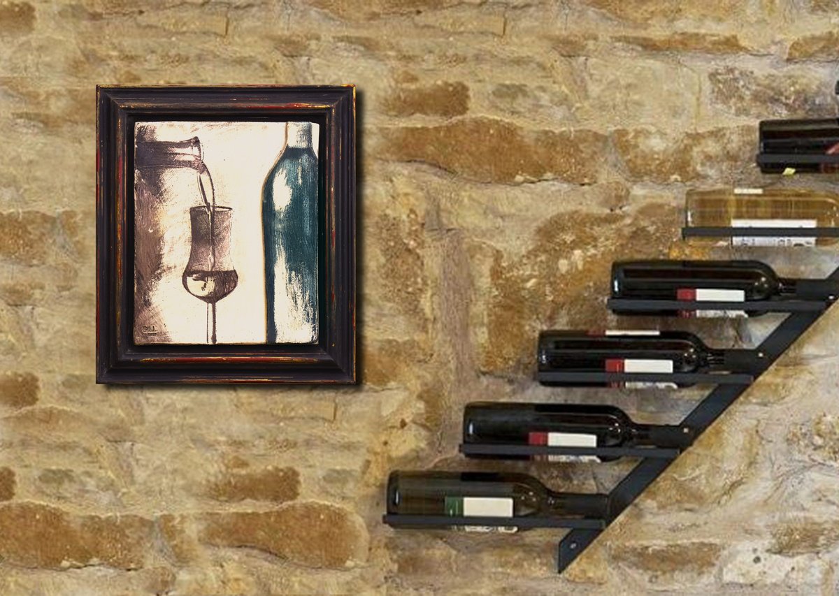 The Wine Water - ceramic - by GILL Gilberto Borghesi