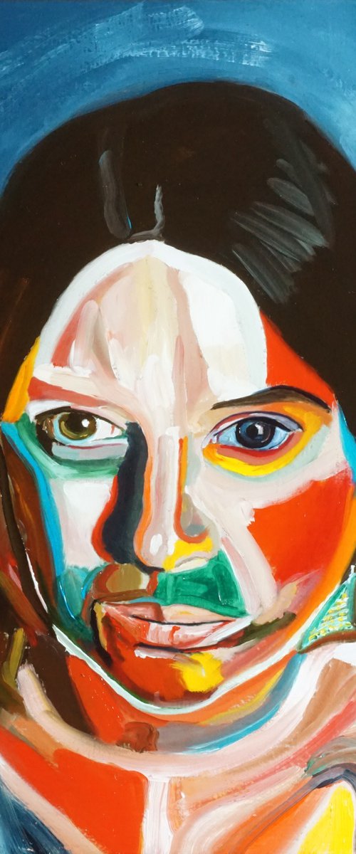 Portrait of Elisa by Paolo Borile