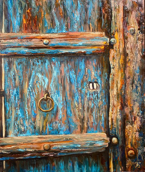 Antique door by Larisa Batenkova