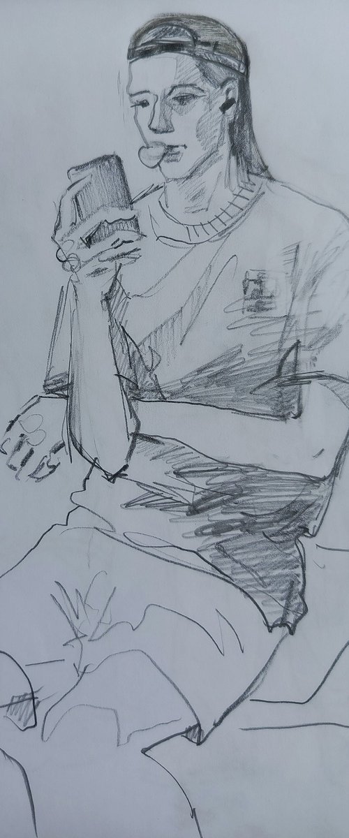 Lifestyle sketches 78 by Oxana Raduga