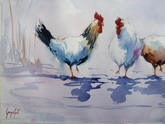 roosters and hens 10