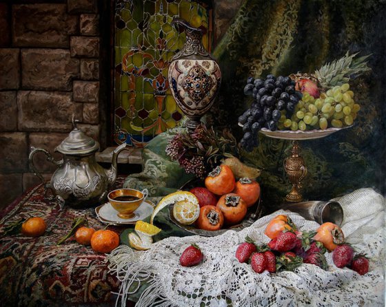 Still life with fruits