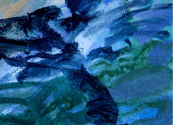Blue Gold Garden