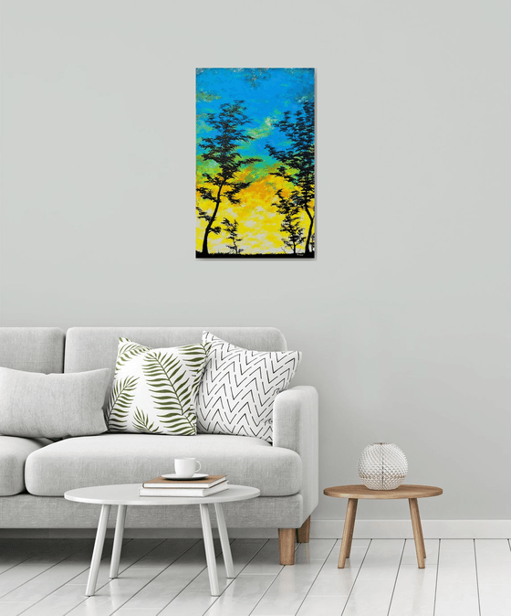 Yellow sunset