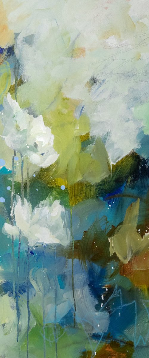 Trois roses by Chantal Proulx