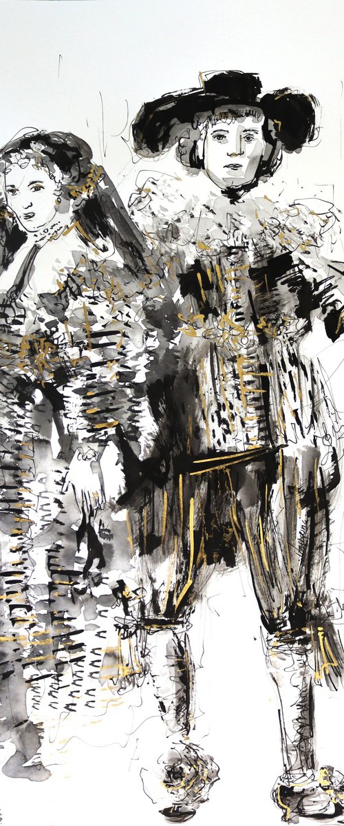 Echoes of Rembrandt by Antigoni Tziora