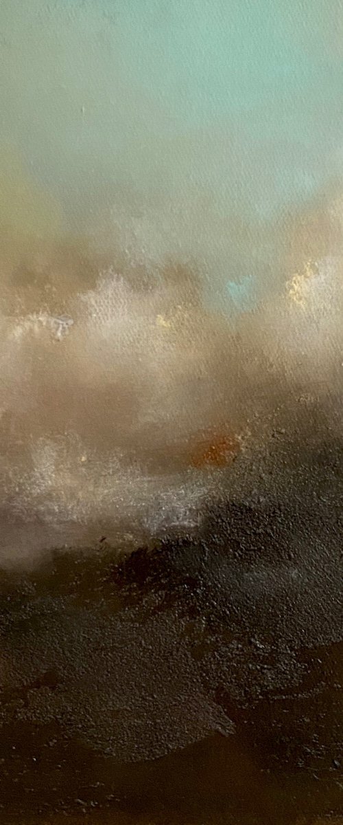 Haze of sensations 30X30 cm oil painting by Elena Troyanskaya by Elena Troyanskaya