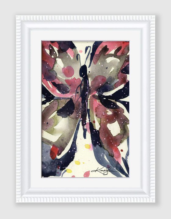 Butterfly Delight 17 -  Painting by Kathy Morton Stanion