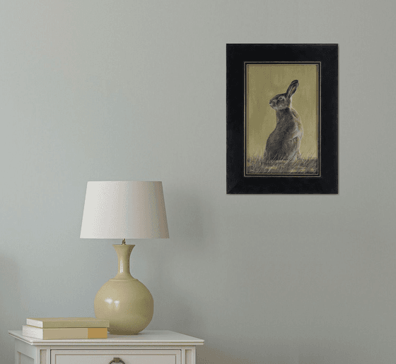 Golden Hare - Portrait I