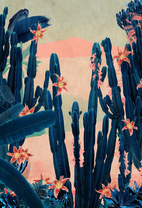 Cactus Taormina - Framed