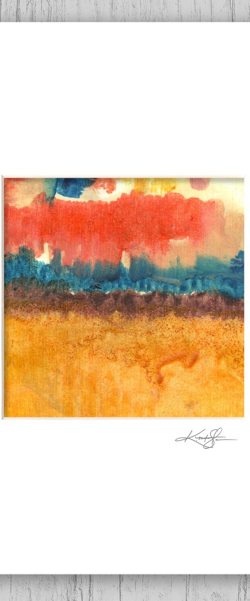 Encaustic Abstract 85 by Kathy Morton Stanion