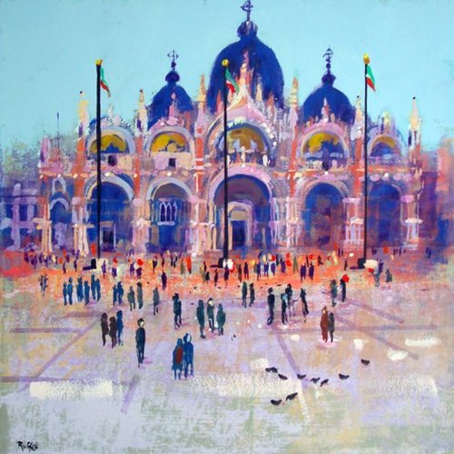 ST MARKS SQUARE by Colin Ruffell