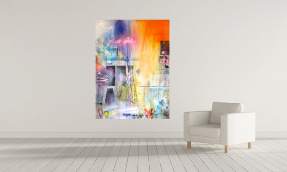 feeling home IX 79''x59''